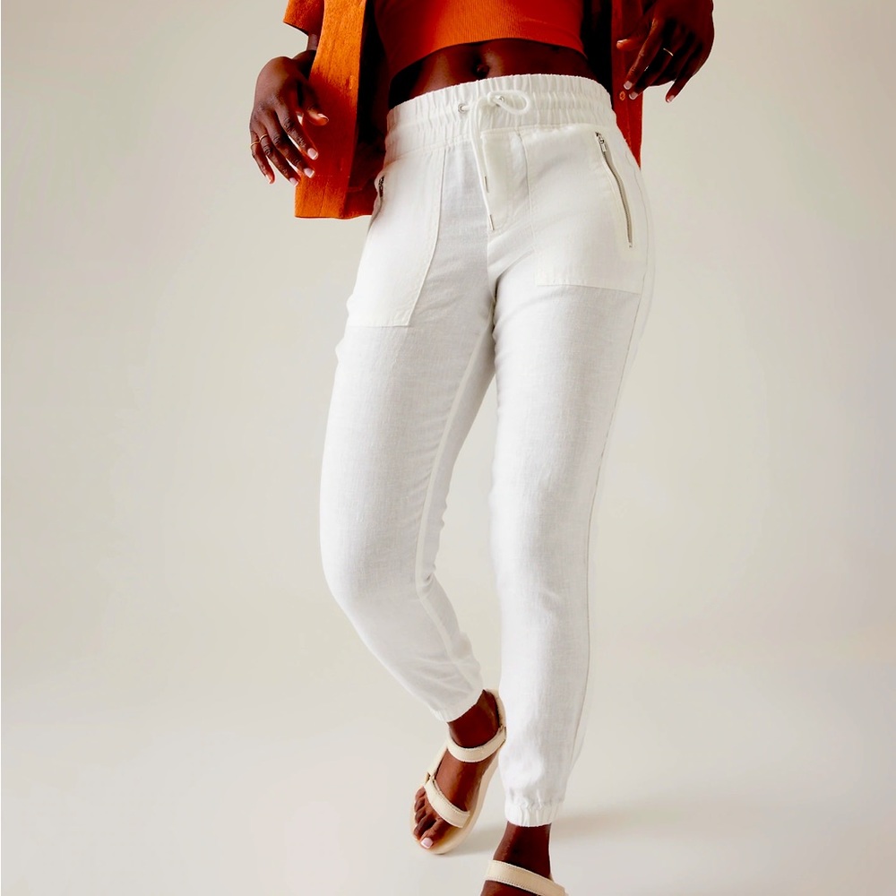 Athleta Cabo Linen Jogger